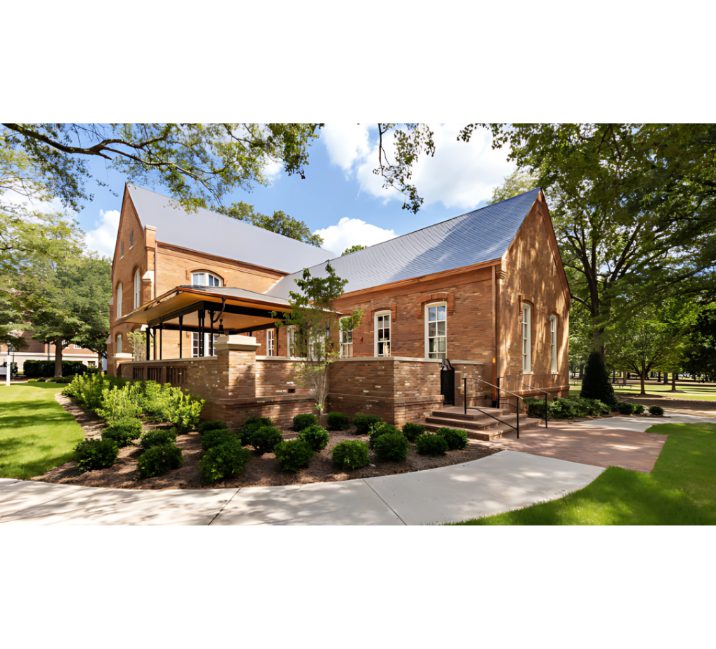 Charming Rustic Brick Home with Lush Landscape